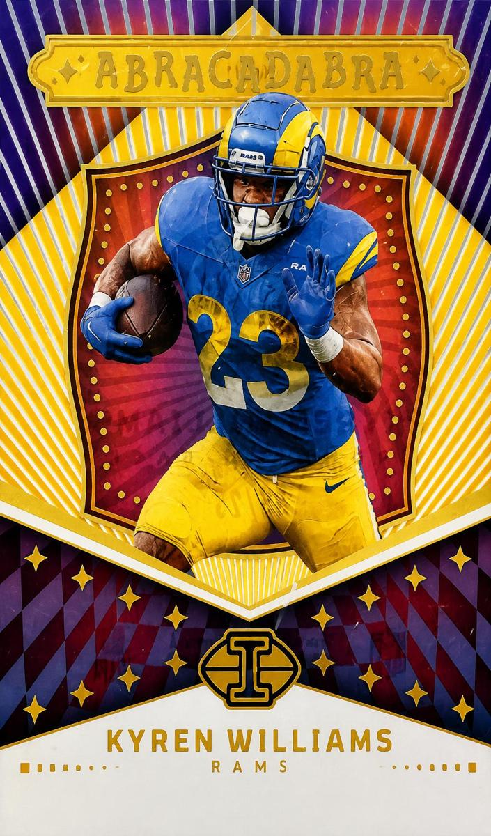 2024 Panini Illusions Football Gold Kyren Williams #11
