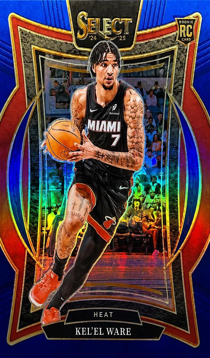 2024 Panini Select Basketball Blue Kel'el Ware #66