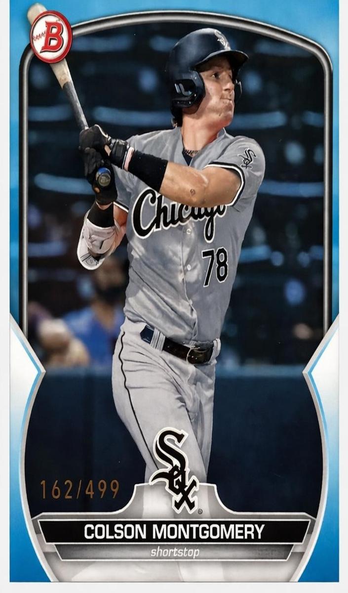 2023 Bowman Draft Baseball Sky Blue Colson Montgomery #BD-191