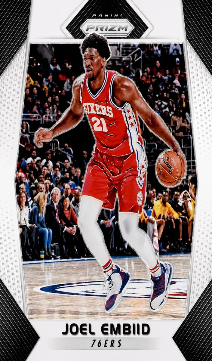 2017 Panini Prizm Basketball Silver Joel Embiid #2