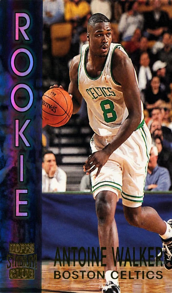 1996 Topps Stadium Club Basketball Antoine Walker #R11 PSA 9