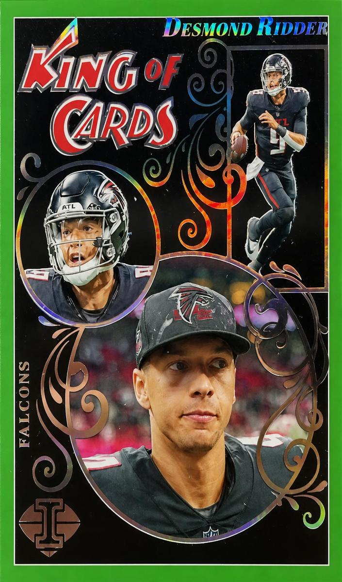 2023 Panini Illusions Football Green Desmond Ridder #7