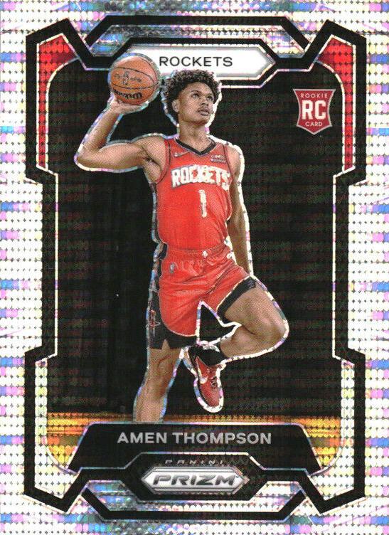 2023 Panini Prizm Basketball Pulsar Amen Thompson #150 PSA 10
