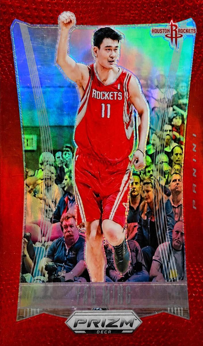 2023 Panini Prizm Deca Basketball Red Yao Ming #112 PSA 10