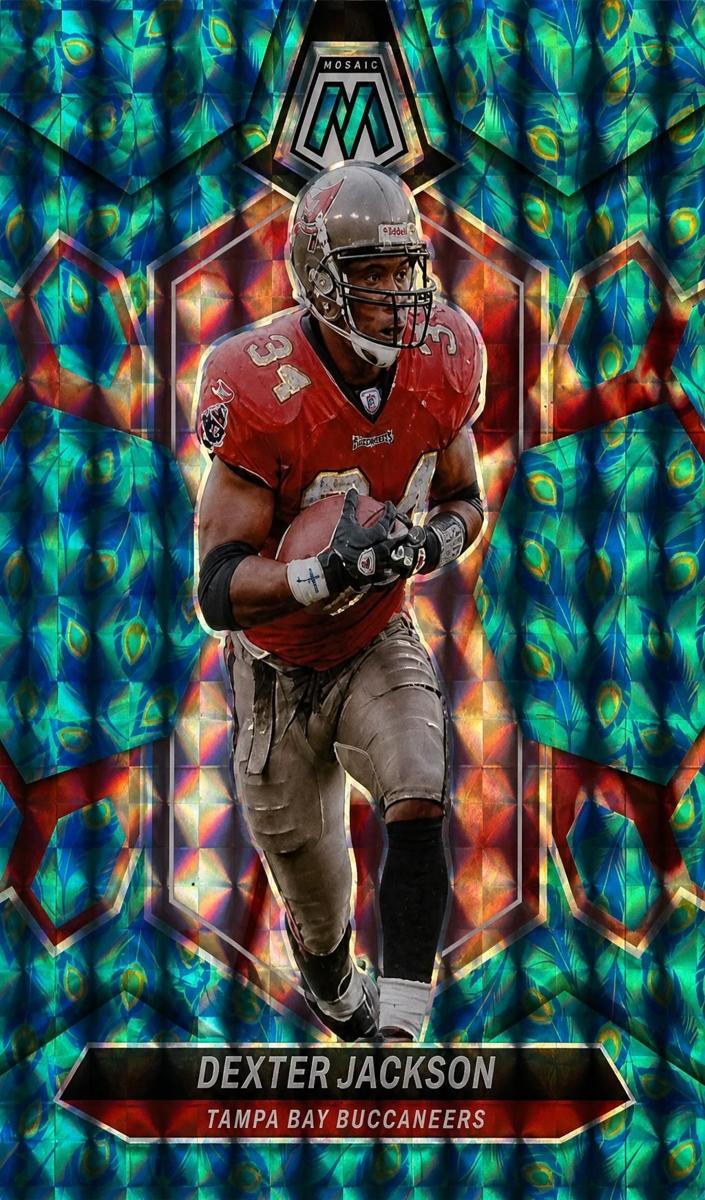 2024 Panini Mosaic Football Choice Peacock Dexter Jackson #229