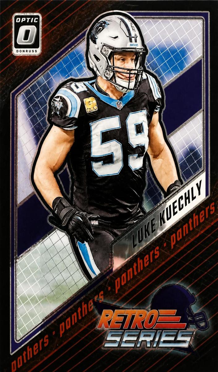 2023 Donruss Optic Football Black Pandora Luke Kuechly #19