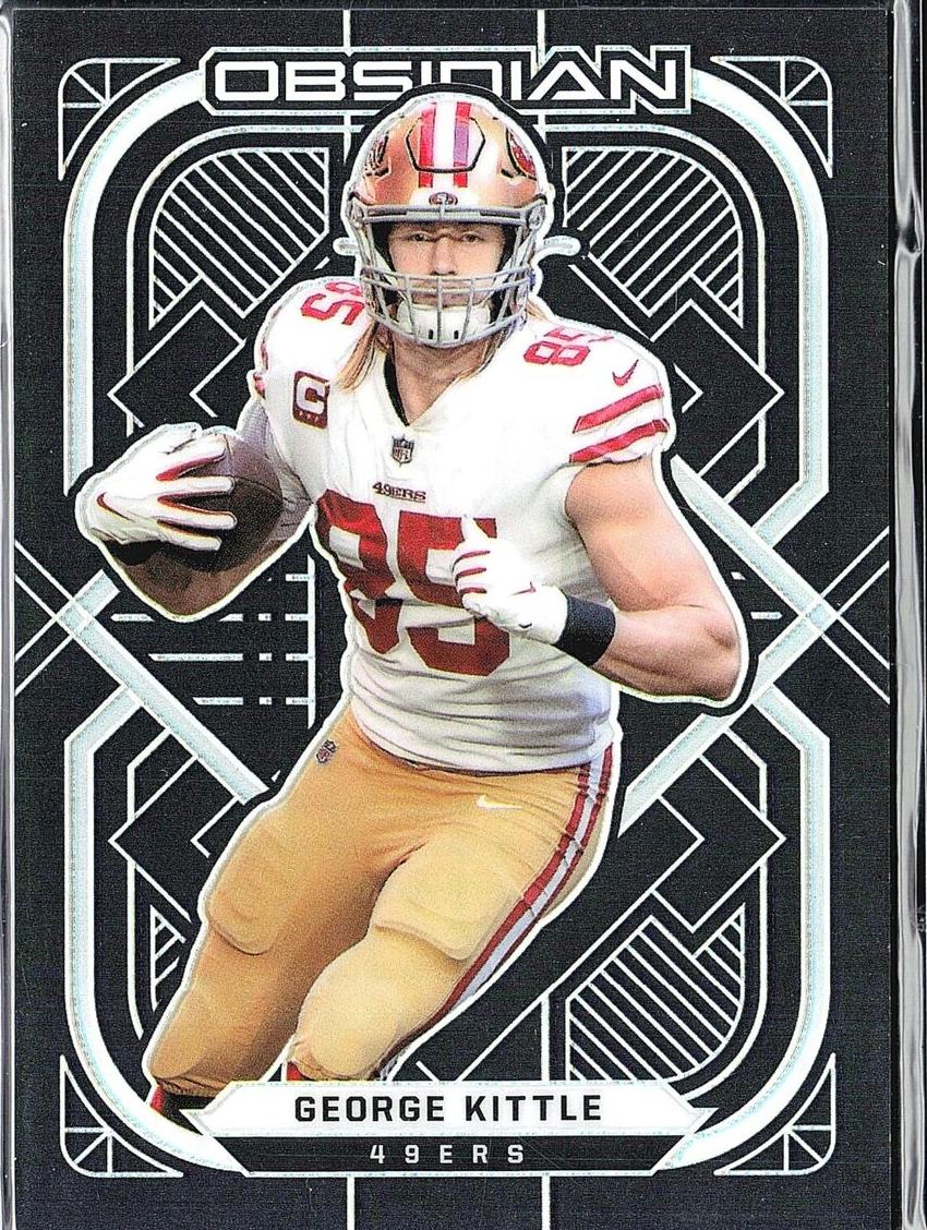 2021 Panini Obsidian Football George Kittle #89