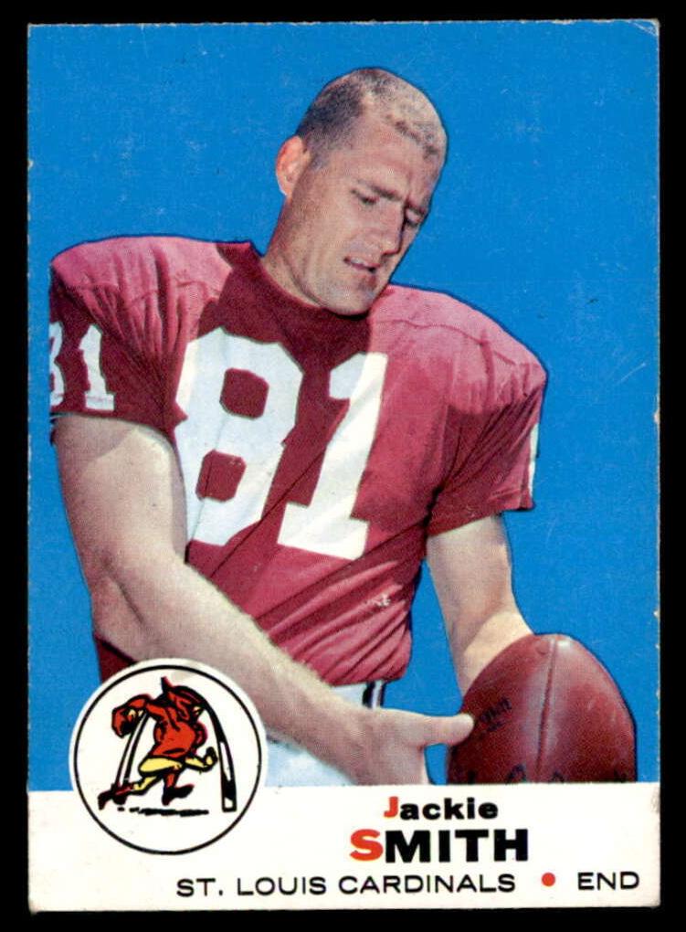 1969 Topps Football Jackie Smith #43 PSA 7.5