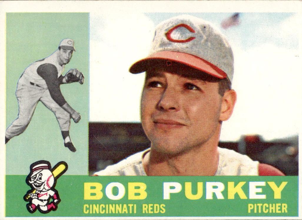 1960 Topps Baseball Bob Purkey #4 PSA 7
