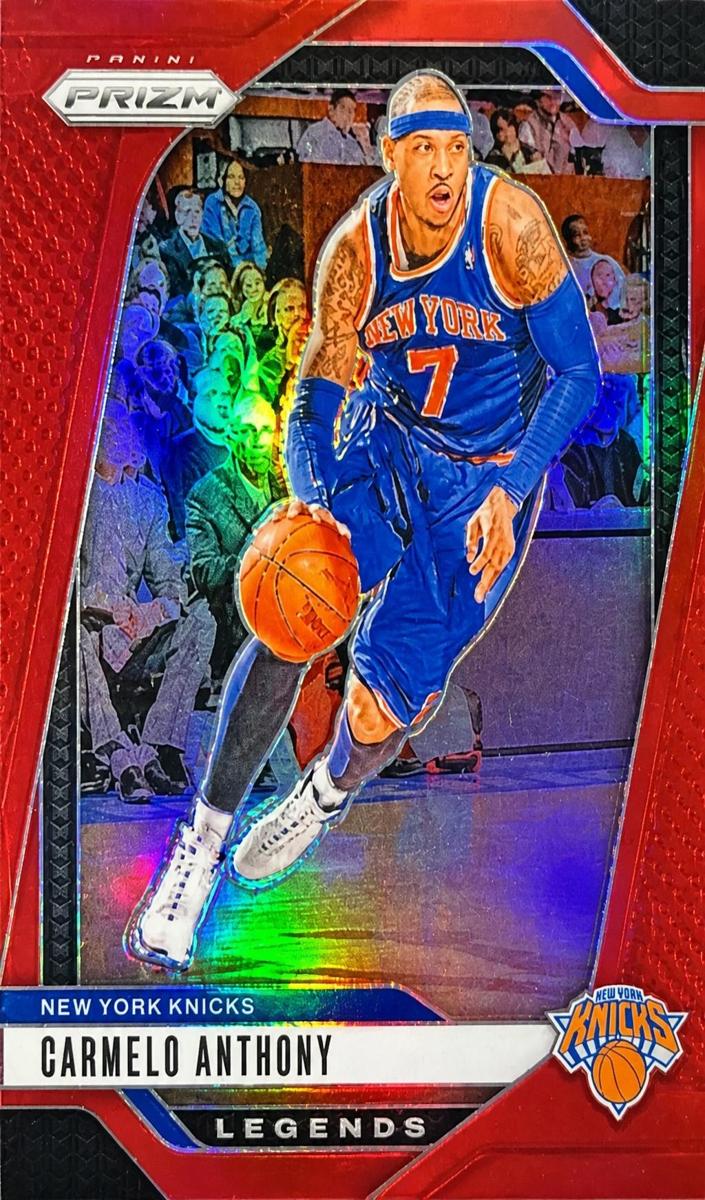 2024 Panini Prizm Basketball Red Carmelo Anthony #285