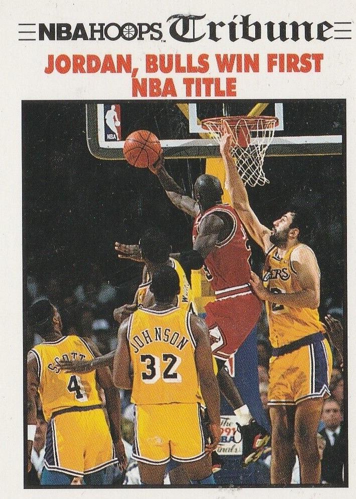 1991 Hoops Basketball Michael Jordan #542 RAW Ungraded