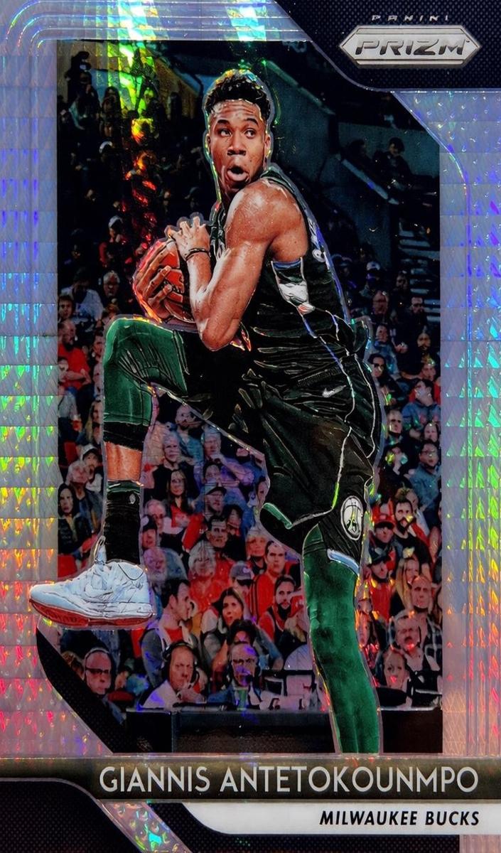 2018 Panini Prizm Basketball Hyper Giannis Antetokounmpo #296
