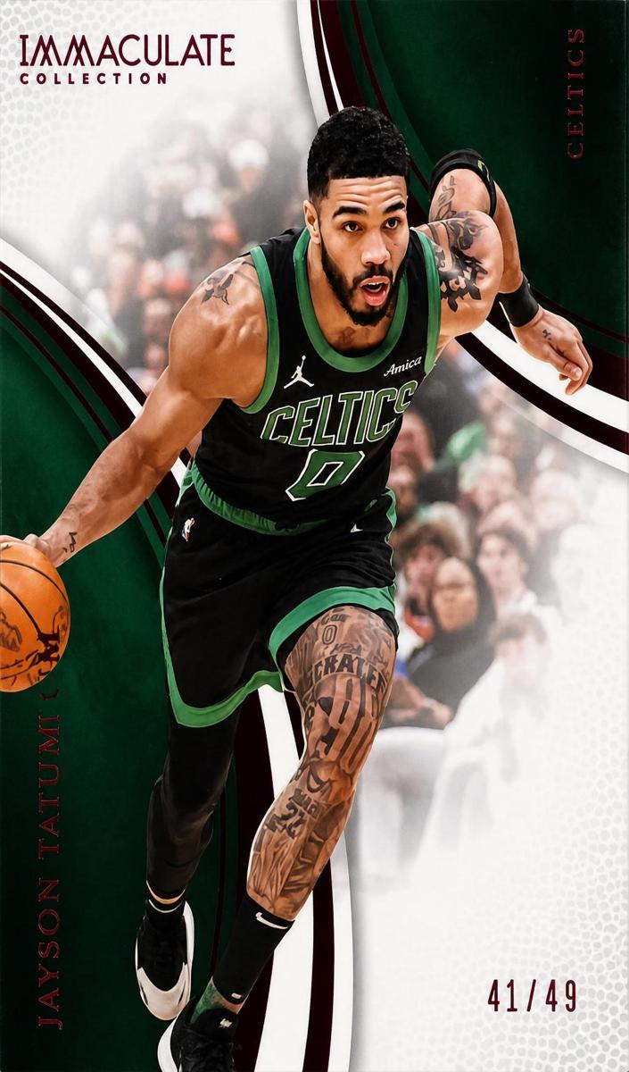 2024 Panini Immaculate Collection Basketball Red Jayson Tatum #72