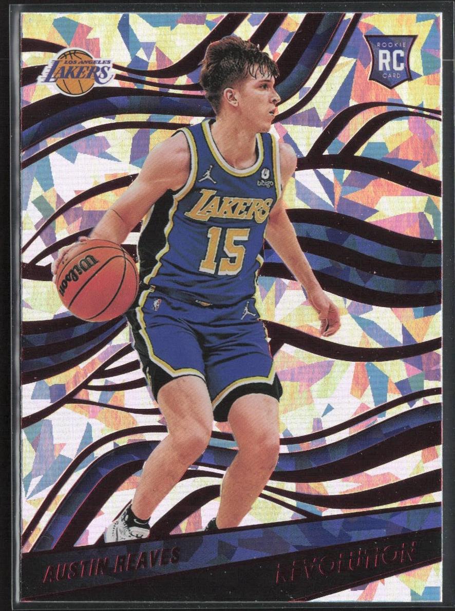 2021 Panini Revolution Basketball Chinese New Year Austin Reaves #132 PSA 9