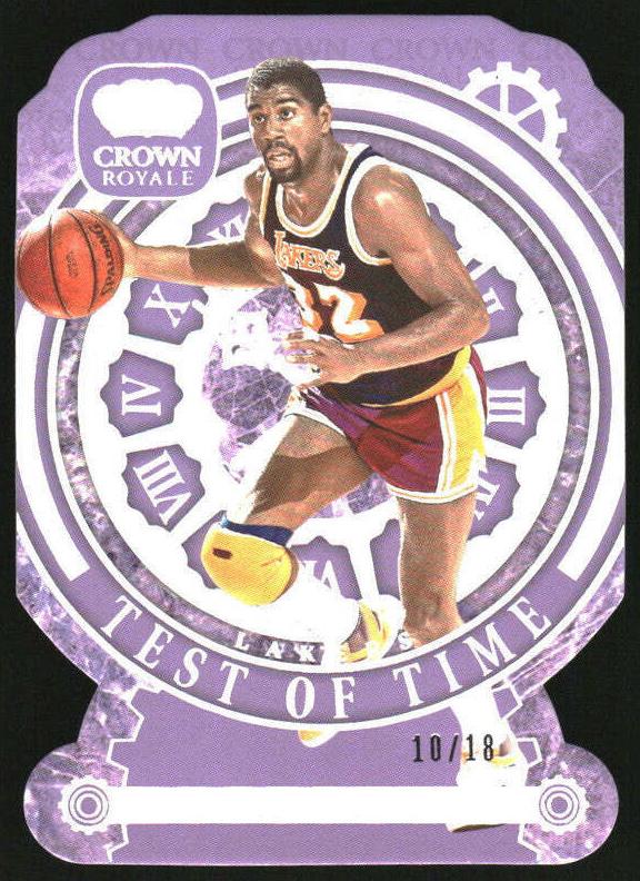 2023 Panini Crown Royale Basketball International Silver Magic Johnson #12