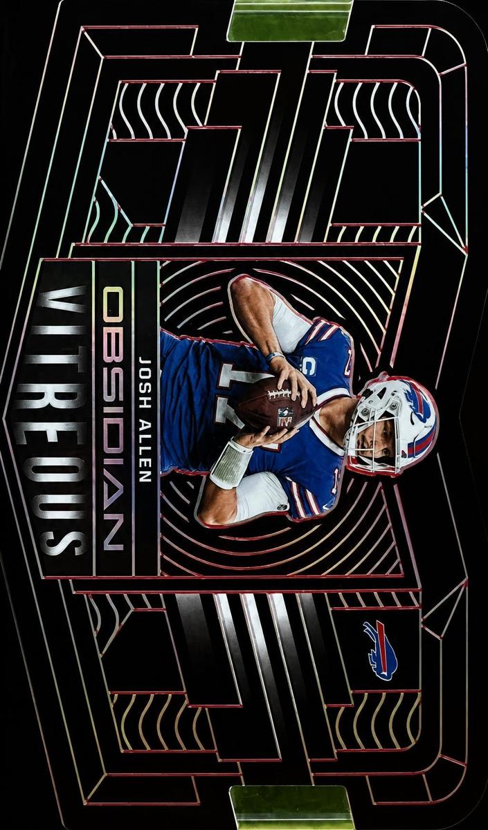 2022 Panini Obsidian Football Electric Etch Red Josh Allen #VTS-JAL