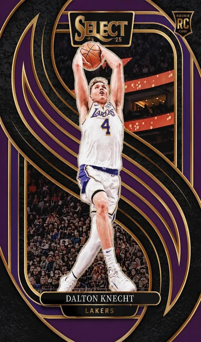 2024 Panini Select Basketball Purple Dalton Knecht #186
