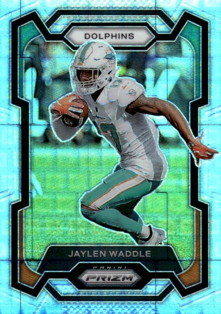 2023 Panini Prizm Football Pandora Jaylen Waddle #185 PSA 9