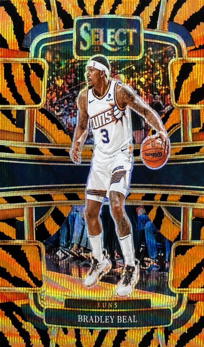 2023 Panini Select Basketball Tiger Bradley Beal #47 PSA 9