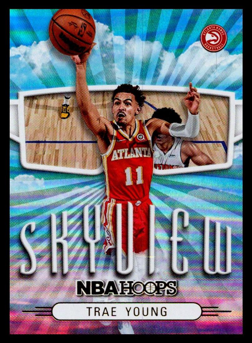 2022 Panini Hoops Basketball Holo Trae Young #10