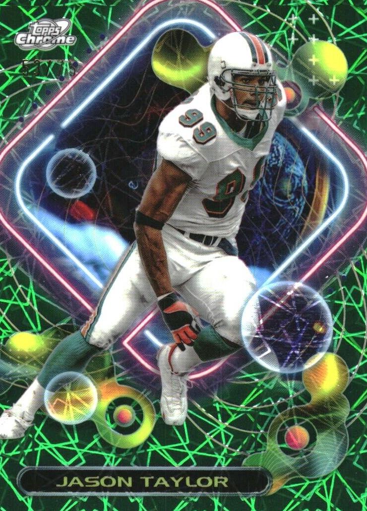 2023 Topps Composite Football Green Space Dust Jason Taylor #278