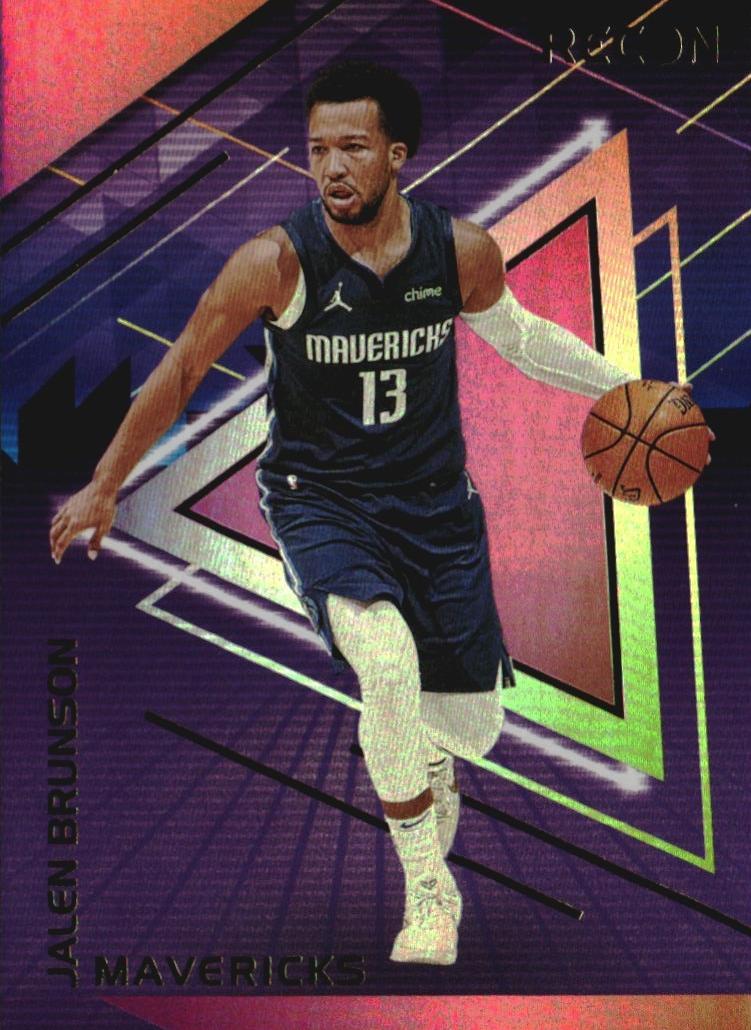 2020 Panini Recon Basketball Holo Pink Jalen Brunson #85 PSA 7.5