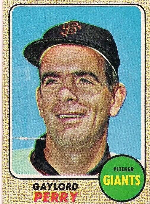1968 Topps Baseball Gaylord Perry #85