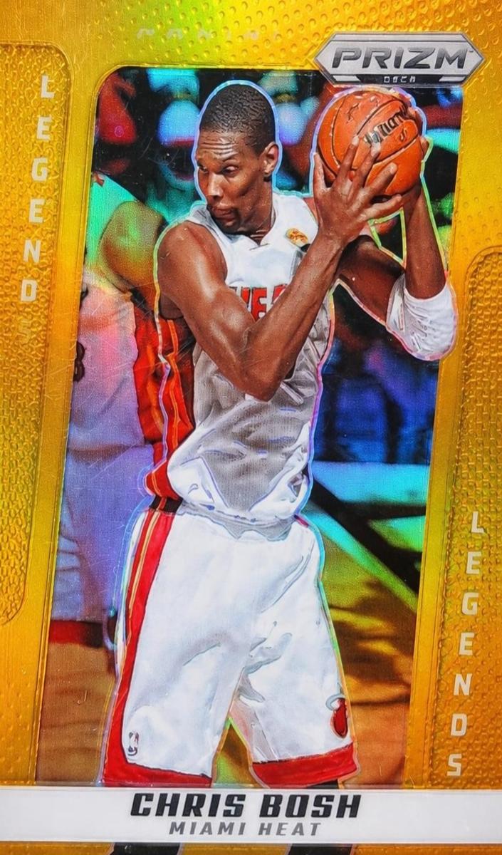 2024 Panini Prizm Deca Basketball Gold Chris Bosh #239