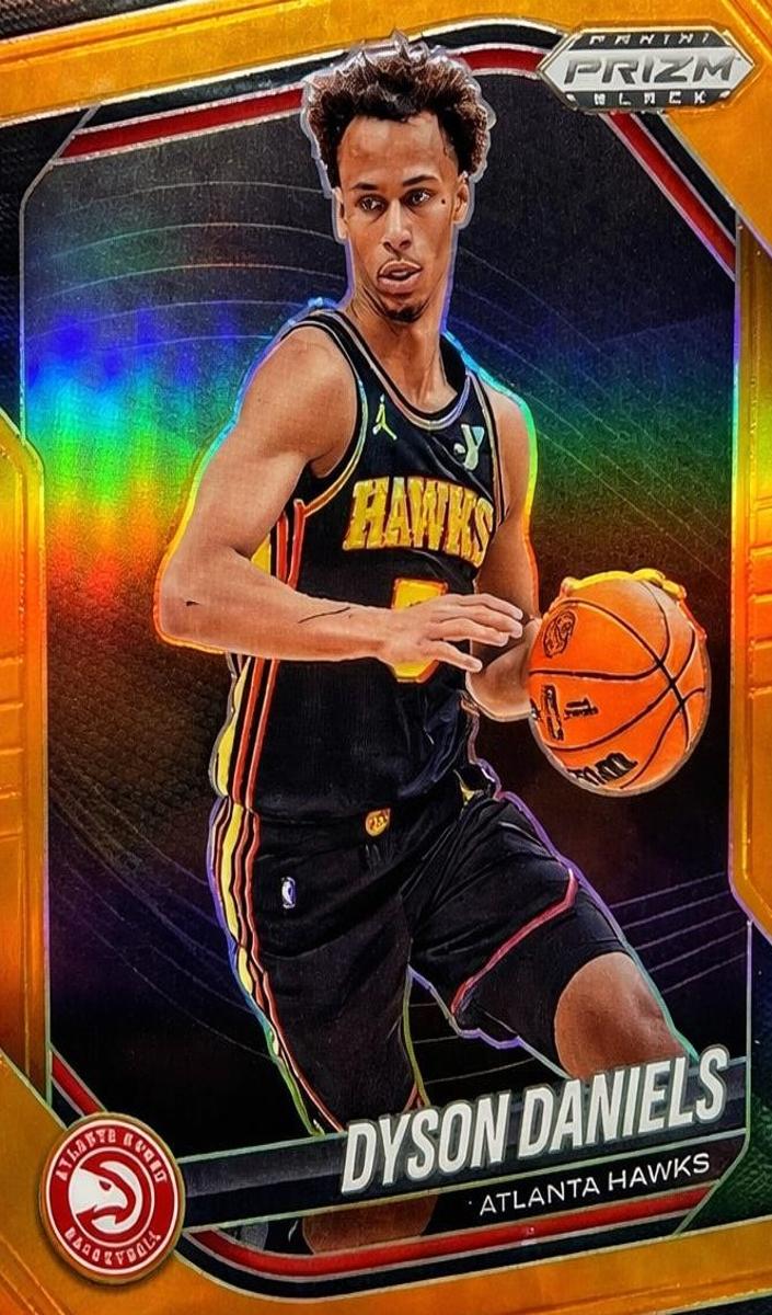 2024 Panini Prizm Black Basketball Orange Dyson Daniels #211