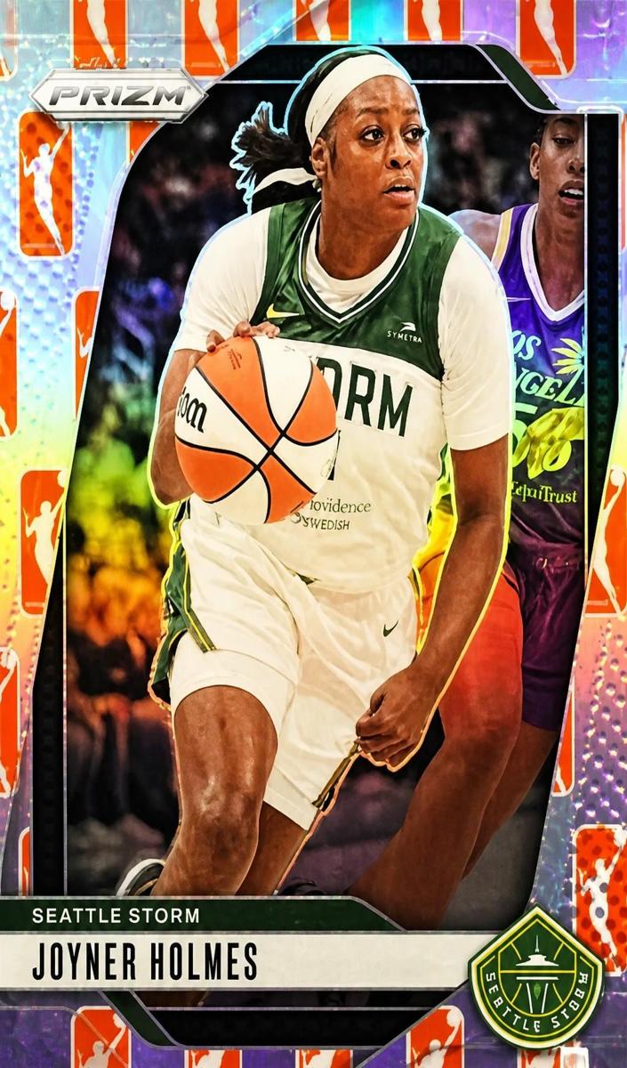 2024 Panini Prizm WNBA Basketball WNBA Logo Joyner Holmes #9