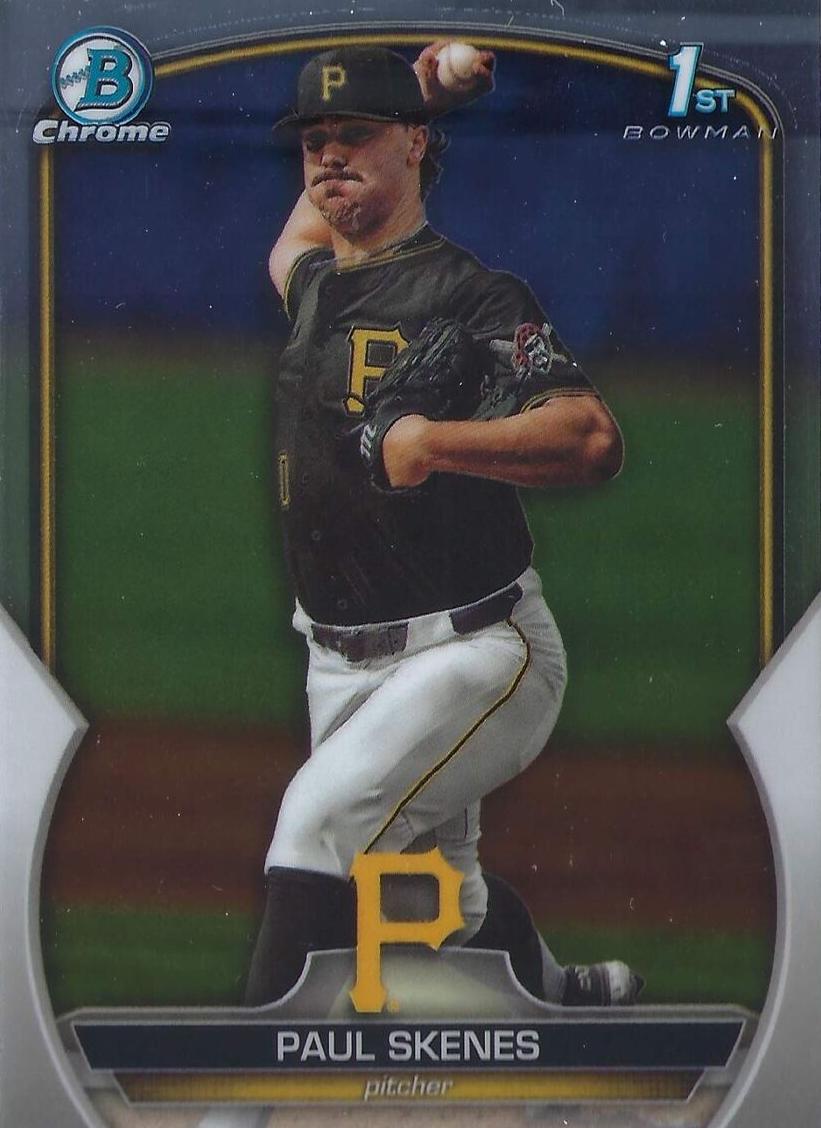 2023 Bowman Draft Chrome Baseball Paul Skenes #BDC-14 PSA 9