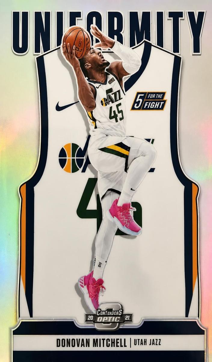 2020 Panini Contenders Optic Basketball Donovan Mitchell #13