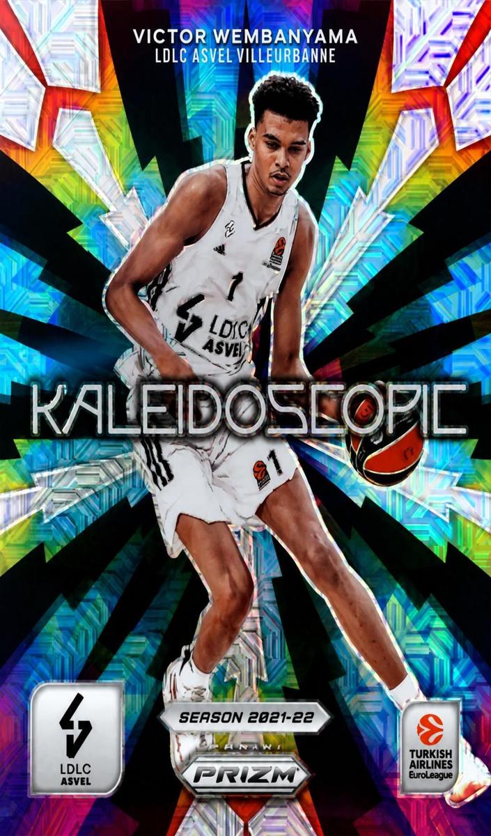 2023 Panini Prizm Turkish Airlines EuroLeague Basketball Mojo Victor Wembanyama #5 PSA 10