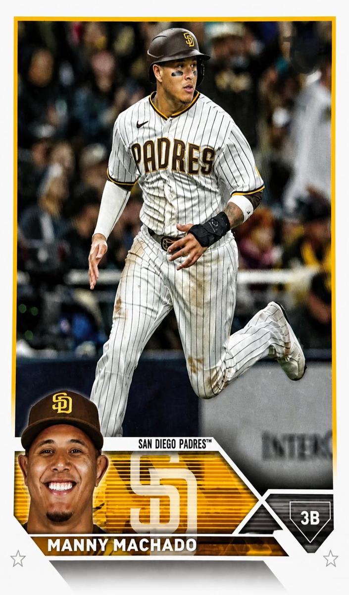 2023 Topps Baseball Vintage Stock Manny Machado #400