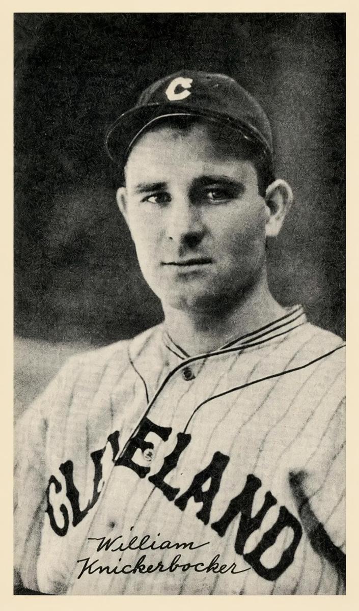 1936 National Chicle Fine Pen Premiums R313 Baseball Bill Knickerbocker #NNO SGC 3