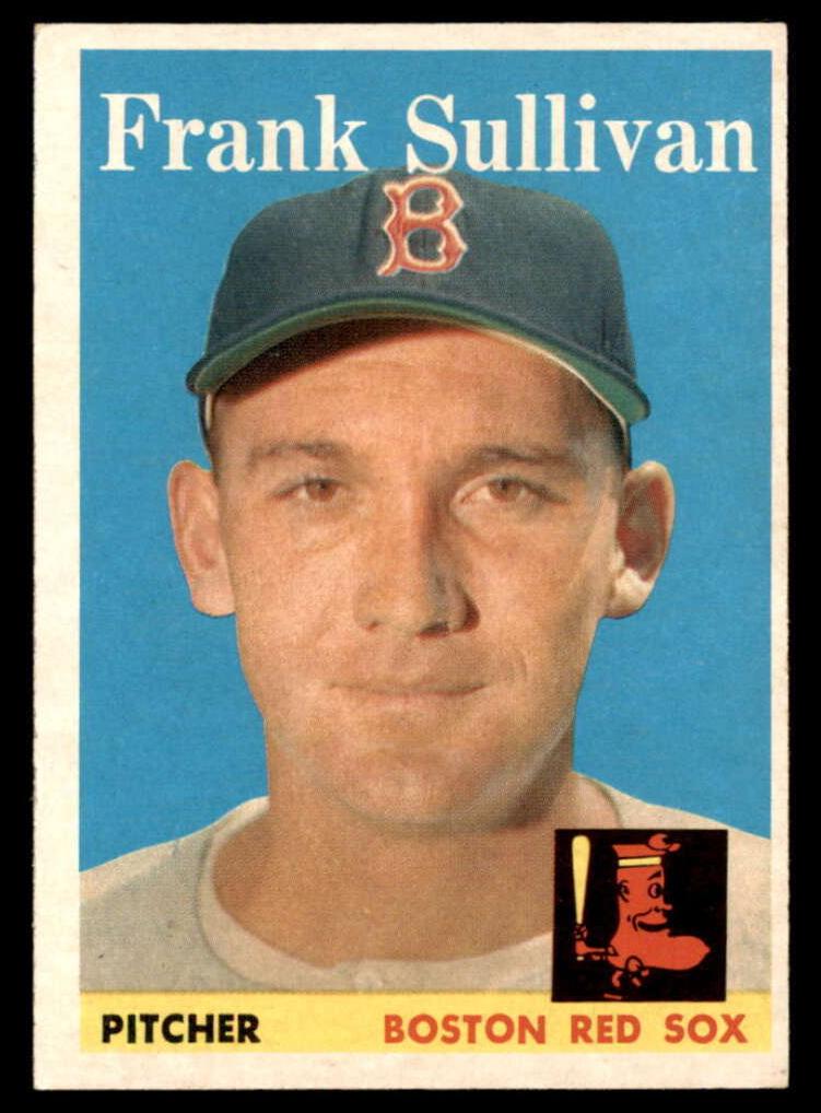 1958 Topps Baseball Frank Sullivan #18 PSA 6