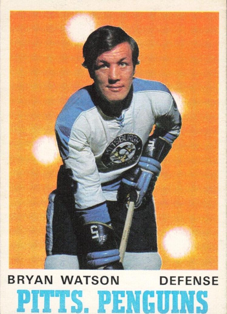 1970 O-Pee-Chee Hockey Bryan Watson #204 PSA 6