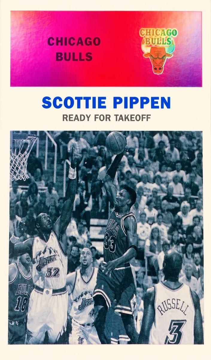 1998 Fleer Basketball Scottie Pippen #66C PSA 9
