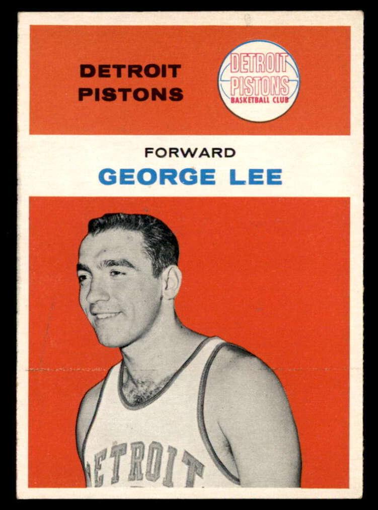 1961 Fleer Basketball George Lee #27 PSA 6