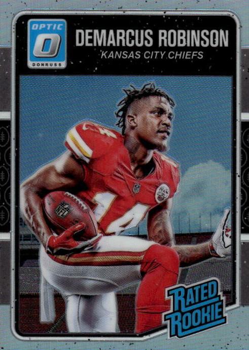 2016 Donruss Optic Football Holo Demarcus Robinson #164