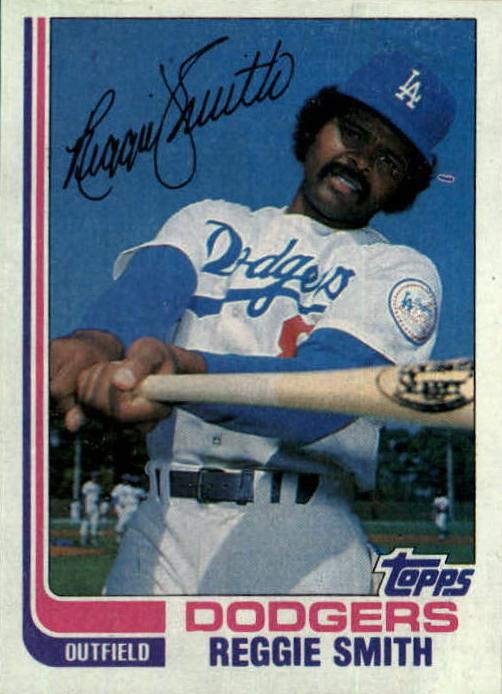 1982 Topps Baseball Reggie Smith #545 PSA 9