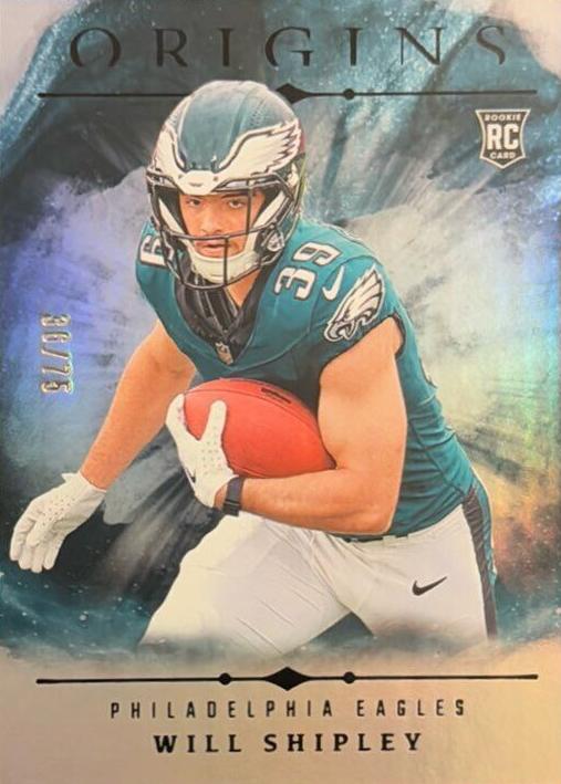 2024 Panini Origins Football Silver Will Shipley #126