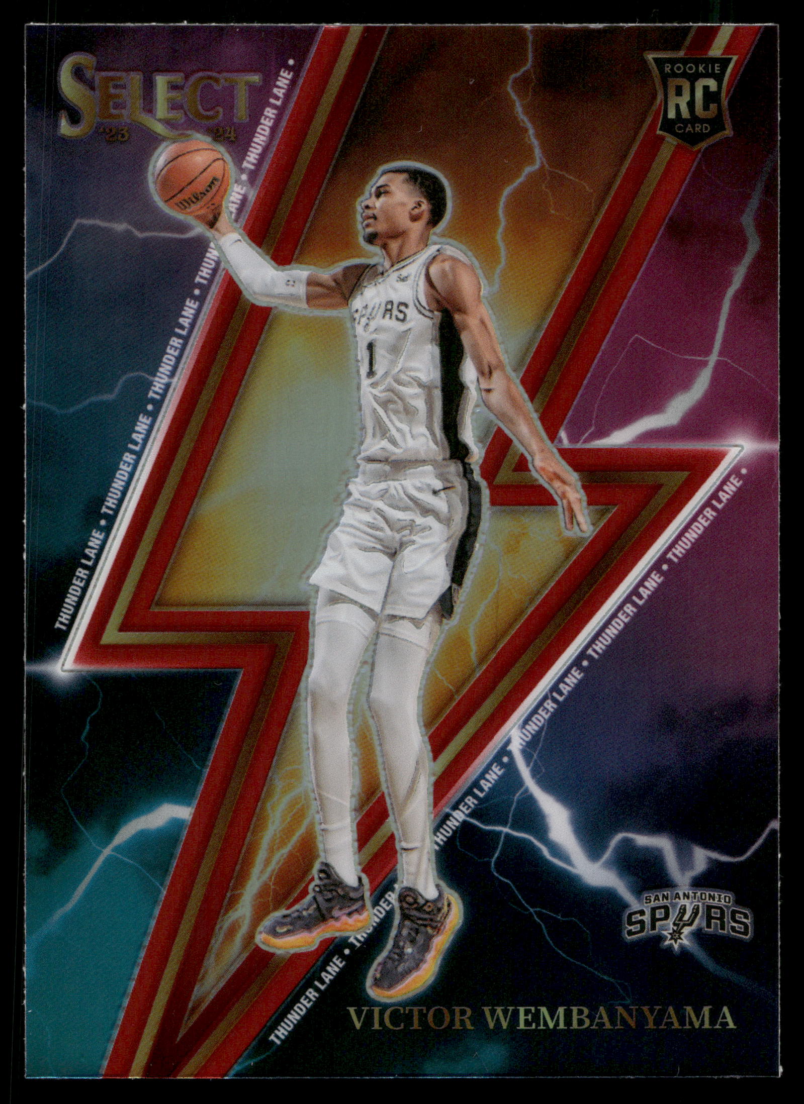 2023 Panini Select Basketball Red Victor Wembanyama #5 PSA 10