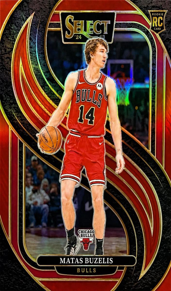 2024 Panini Select Basketball Red Matas Buzelis #166