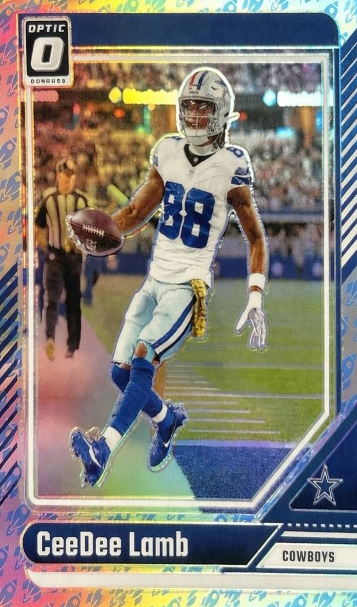 2024 Donruss Optic Football Rocket CeeDee Lamb #53 PSA 9