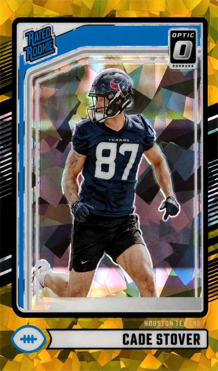 2024 Panini Donruss Football Gold Ice Cade Stover #304