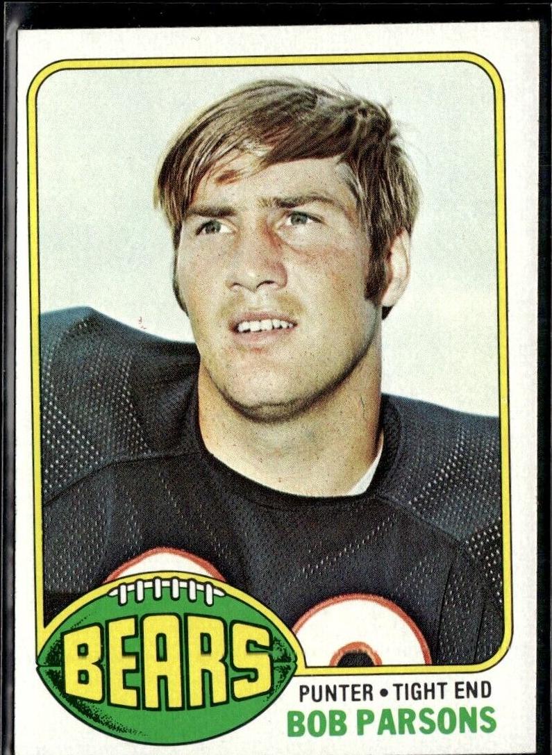 1976 Topps Football Bob Parsons #306