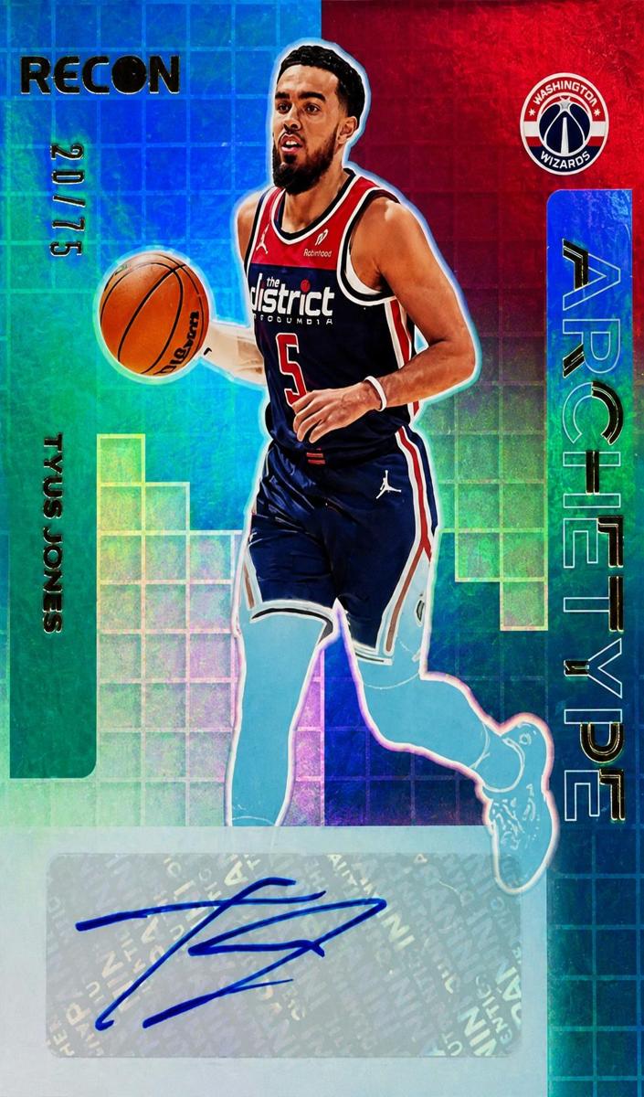 2023 Panini Recon Basketball Red Tyus Jones #AS-TYU