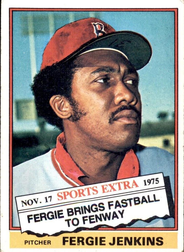 1976 Topps Traded Baseball Fergie Jenkins #250T