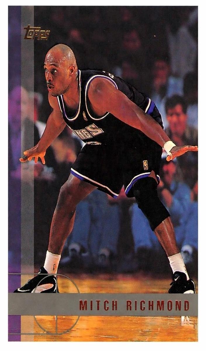 1997 Topps Basketball Mitch Richmond #56